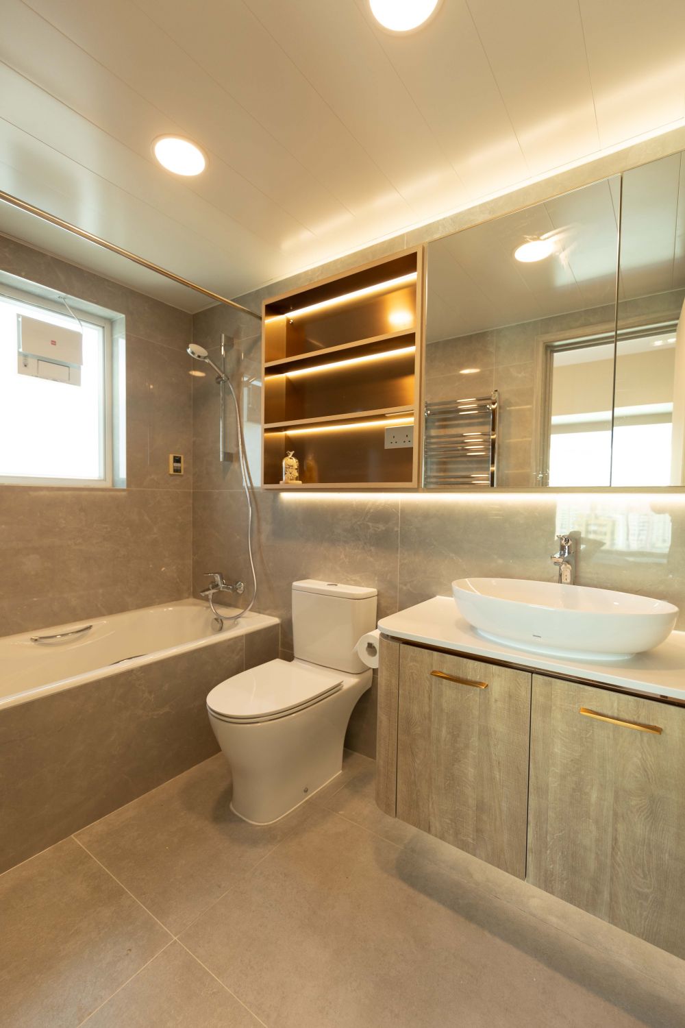 Master bathroom